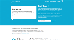 Desktop Screenshot of ecoledesdonnees.org
